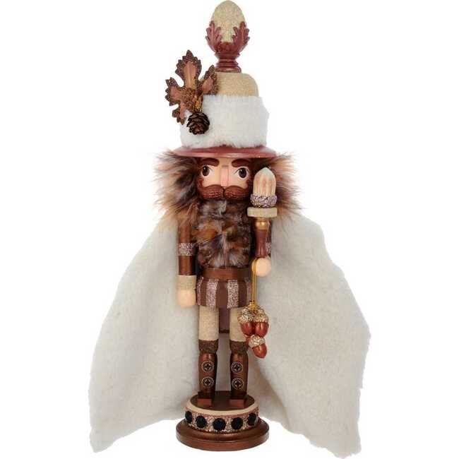 16-Inch Hollywood Ivory and Acorn Nutcracker - Nutcrackers - 1