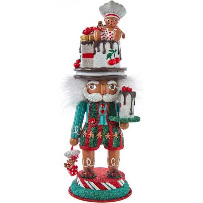 15-Inch Hollywood Nutcracker with Gingerbread Baker Hat - Nutcrackers - 1