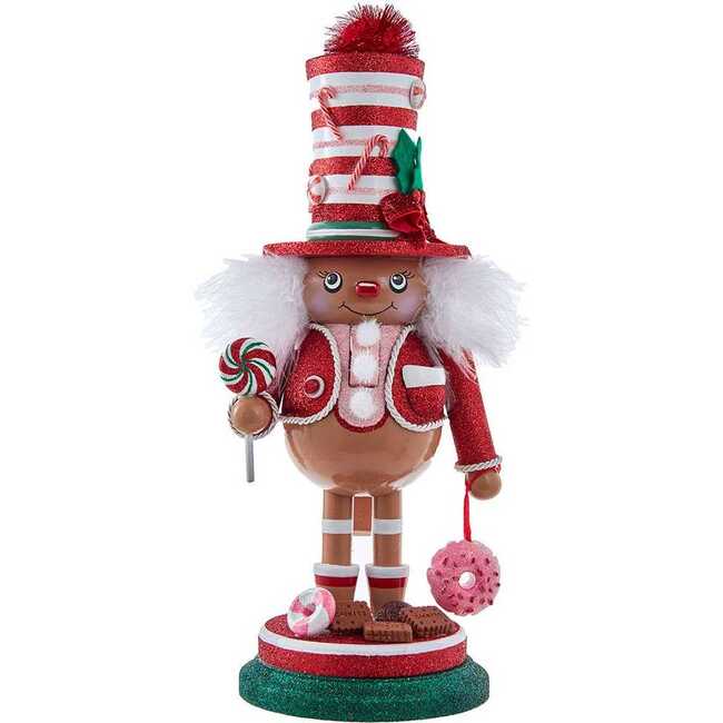14-Inch Hollywood Gingerbread Boy Nutcracker - Nutcrackers - 1