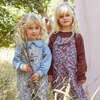 Waterproof Dungarees, Wild Pink Rose Garden - Overalls - 2