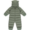Quilted Onesie, Sage - Bunting - 2