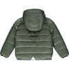 Eco-Reversible Puffer, Matte Antique Olive And Sage - Parkas - 5