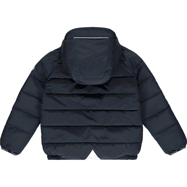 Eco-Reversible Puffer, Matte Ink Navy And Honey - Parkas - 6