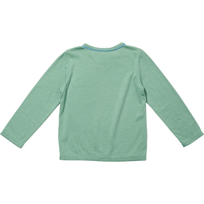 Edward Long Sleeve, Sage - Shirts - 2