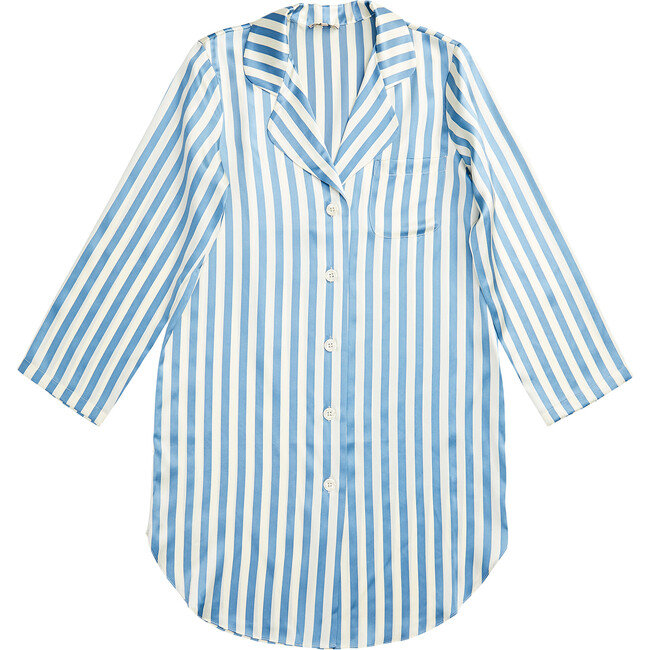Women's Jillian Night Shirt, Periwinkle - Pajamas - 1