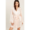 Women's Langely Robe, Petal & Cream - Robes - 2 - thumbnail