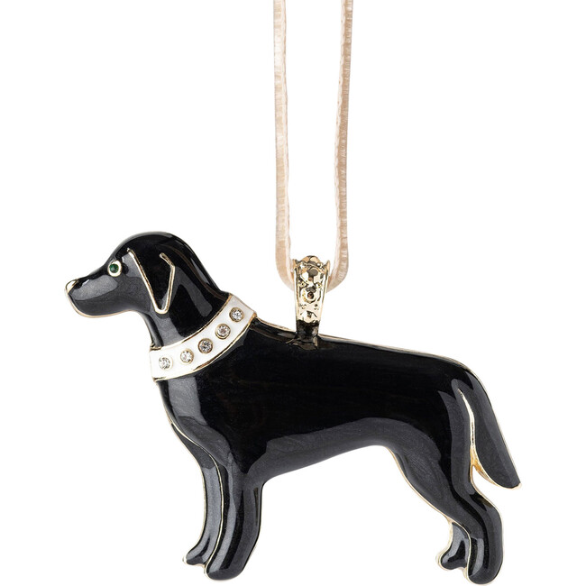 Labrador Hanging Ornament, Black