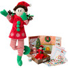 Girl Elf (Brown Hair) & Elf Book Set - Plush - 1 - thumbnail