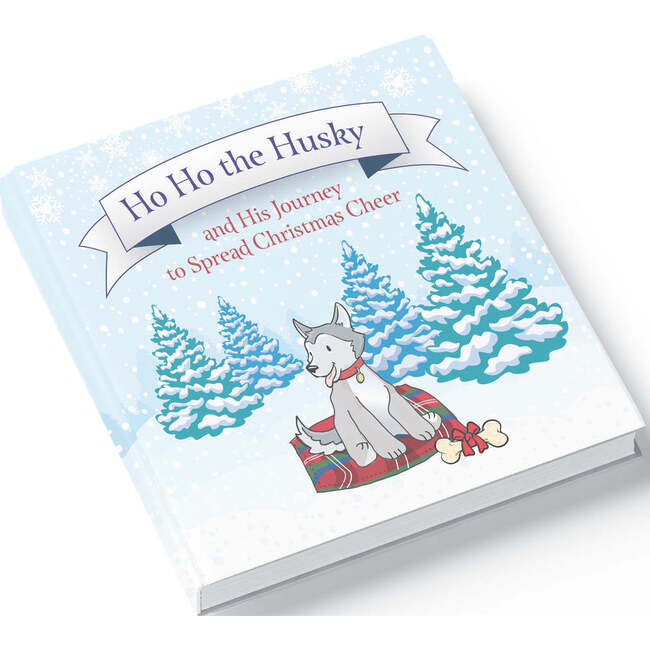 Ho Ho Husky & Board Book Set - Plush - 4
