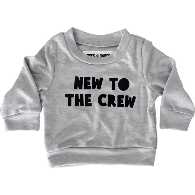 New To The Crew, Pullover, Grey