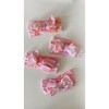 Tie-Dye Baby Headband, Pastel Pink - Bows - 2