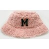 Teddy Personalized Bear Bucket Hat, Chenille Glitter Patch - Hats - 2
