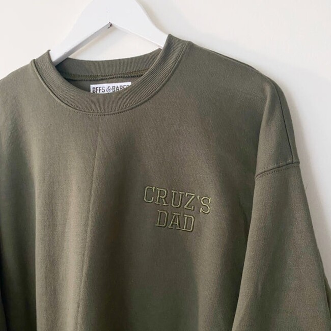 Adult Olive-You Stitch, Custom Embroidered Sweatshirt