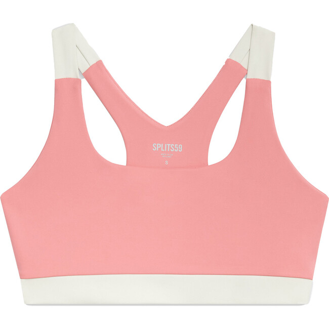 Billie Techflex Bra, Tuberose/Vintage White