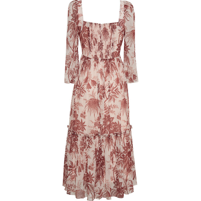 Estela Dress, Jacobean Toile Blush - Dresses - 2