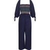 Jazzy Jumpsuit, Navy - Rompers - 2