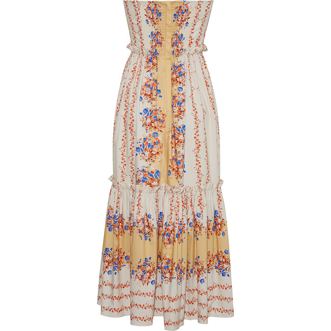 Torres Dress, Ditzy Stripe Ivory - Dresses - 2