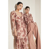Michelle Blouse, Jacobean Toile Blush - Blouses - 2