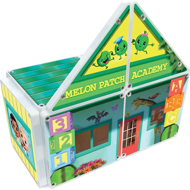 CoComelon® Schooltime Songs Magna-Tiles Structure Set, Ages 3+, 36 Pieces by CreateOn - Magnetic Tiles - 5