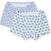 James Pima Cotton Underwear Set, Soccer Shots Blue/Let's Roll Blue - Underwear - 1 - thumbnail