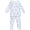 Bradford Pima Cotton Pajama Pant Set, Fire Truck Blue - Pajamas - 1 - thumbnail