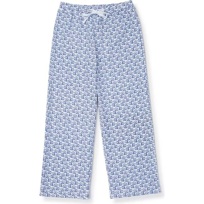 Brent Pima Cotton Pajama Pant, Soccer Shots Blue