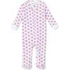 Parker Pima Cotton Zipper Pajama, Turkey Trot Pink - Pajamas - 1 - thumbnail
