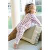 Parker Pima Cotton Zipper Pajama, Turkey Trot Pink - Pajamas - 3