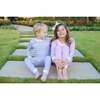 Ava Pima Cotton Pajama Pant Set, Soccer Shots Pink - Pajamas - 4