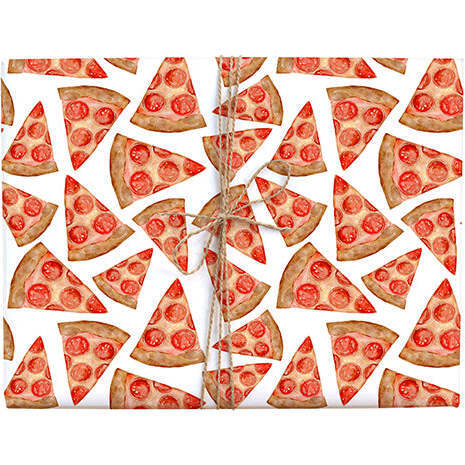 Pizza Party Gift Wrap