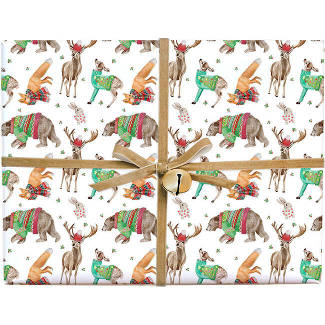 Forest Friends Holiday Gift Wrap - Paper Goods - 1