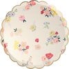 Set of 8 English Garden Side Plates, Multi - Tableware - 4