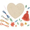 Heart Embroidery Kit - Craft Kits - 6