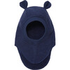 Plys Balaclava With Cotton On The Inside, Cobolt - Hats - 1 - thumbnail