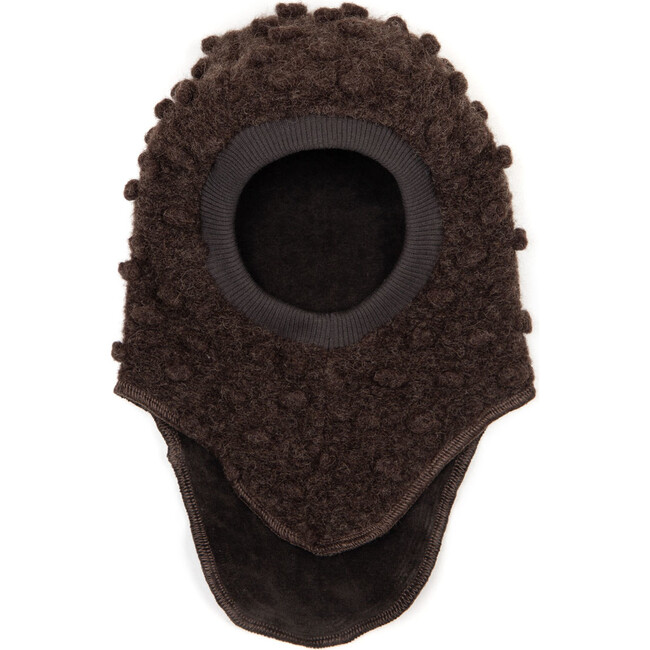 Dott Balaclava In Wool With Cotton On The Inside, Brown