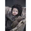 Dott Balaclava In Wool With Cotton On The Inside, Brown - Hats - 2