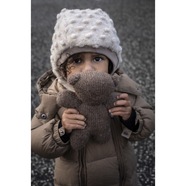 Dott Balaclava In Wool With Cotton On The Inside, Sand