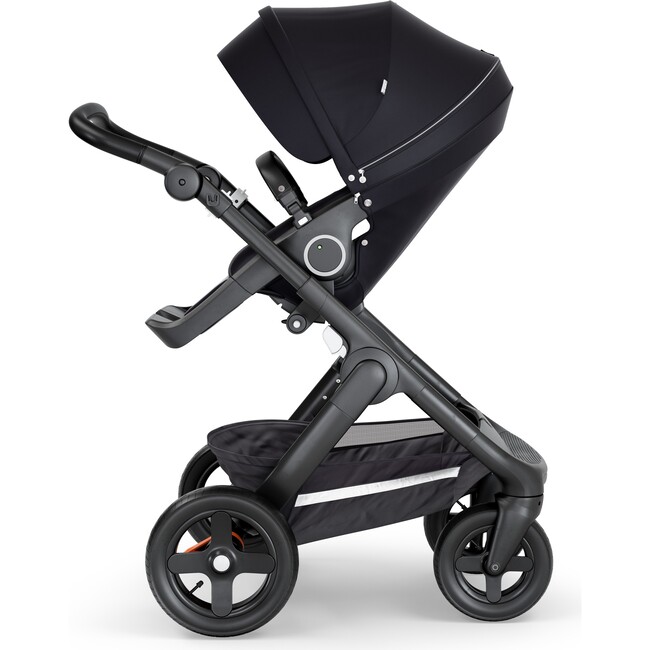 Stokke® Trailz™ Black Stroller, Black - Single Strollers - 1