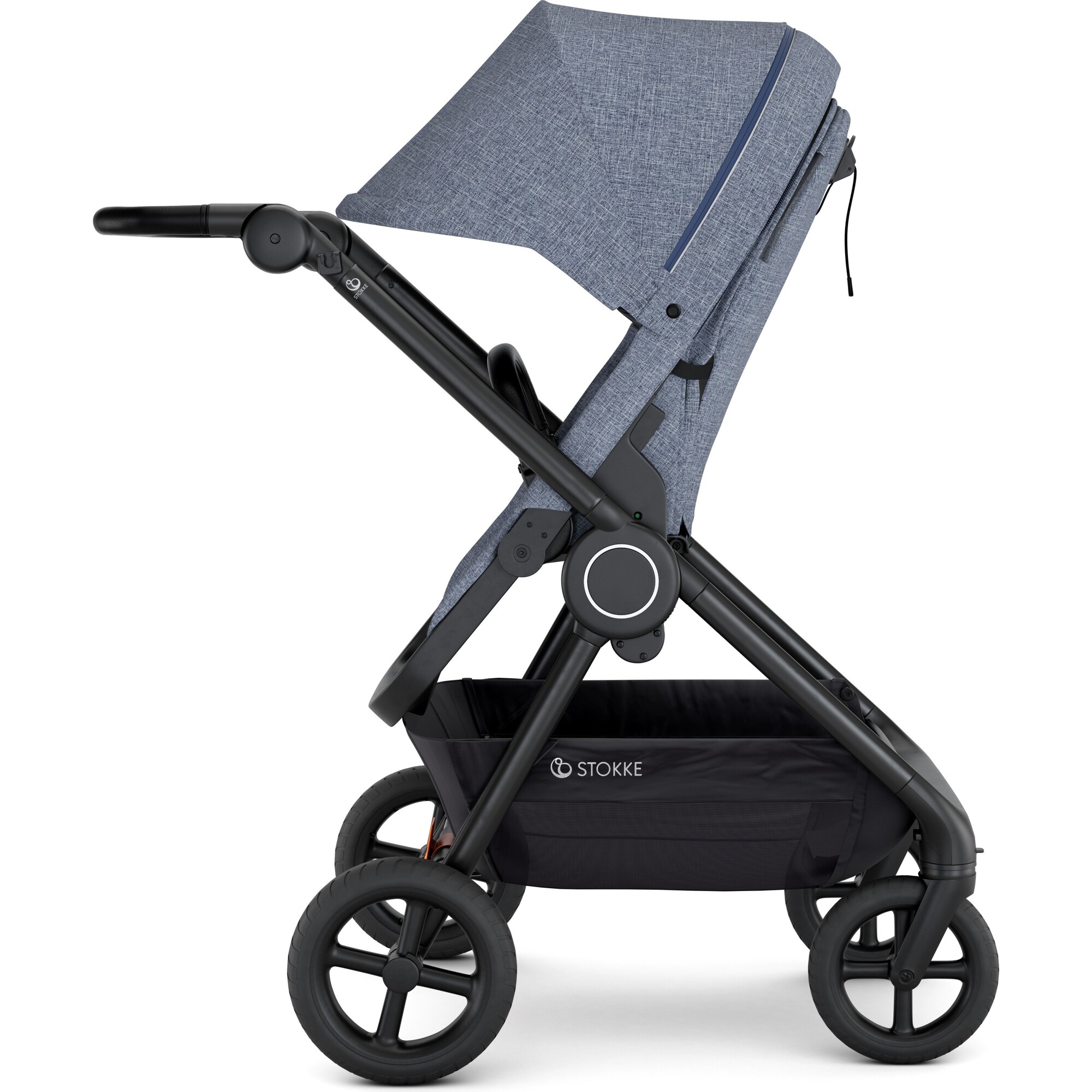 cotamon STOKKE BEAT ストッケ ビート ベビーカー Stokke® Beat™, Blue Melange - Stokke Strollers | Maisonette