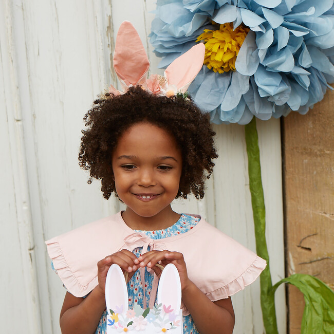 Embellished Gingham Bunny Headband - Hair Accessories - 3