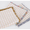 Ruffled Edge Fabric Napkins, Multi - Tableware - 4