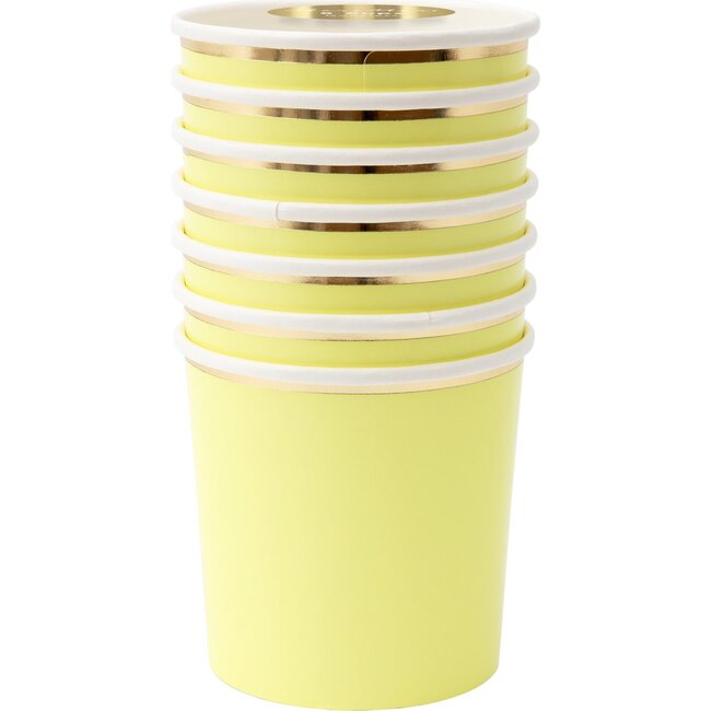 Pale Yellow Tumbler Cups - Drinkware - 3