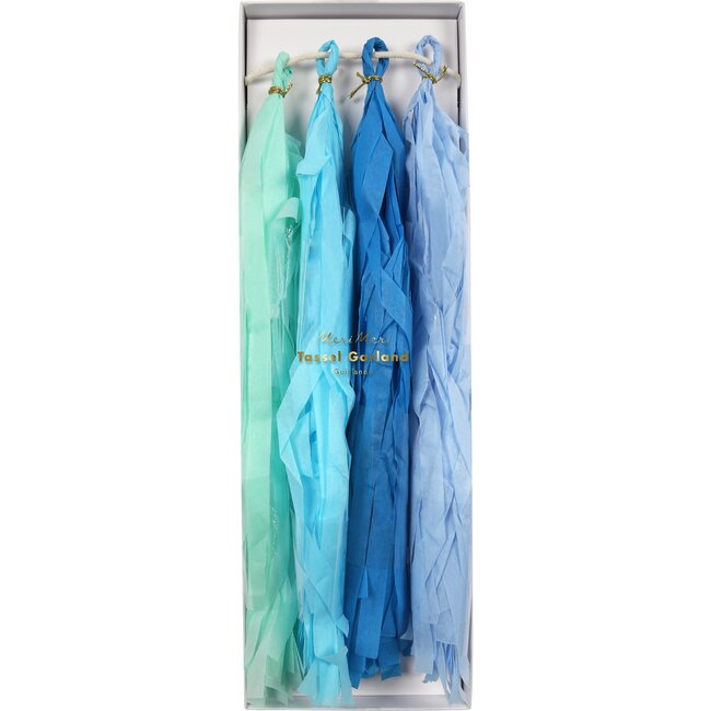 Blue Tassel Garland - Decorations - 3
