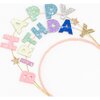 Happy Birthday Glitter Headband - Party Accessories - 2 - thumbnail