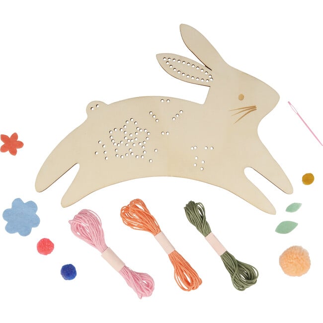 Bunny Embroidery Kit - Craft Kits - 6