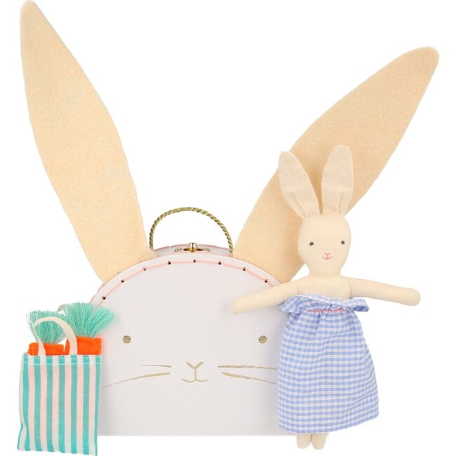 Bunny Mini Suitcase Doll - Soft Dolls - 7