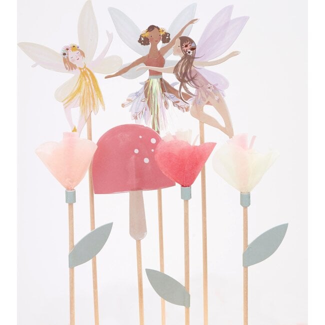 Fairy Cake Toppers - Party Accessories - 3