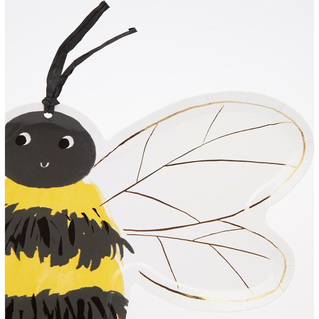 Bee Plates - Party Accessories - 2