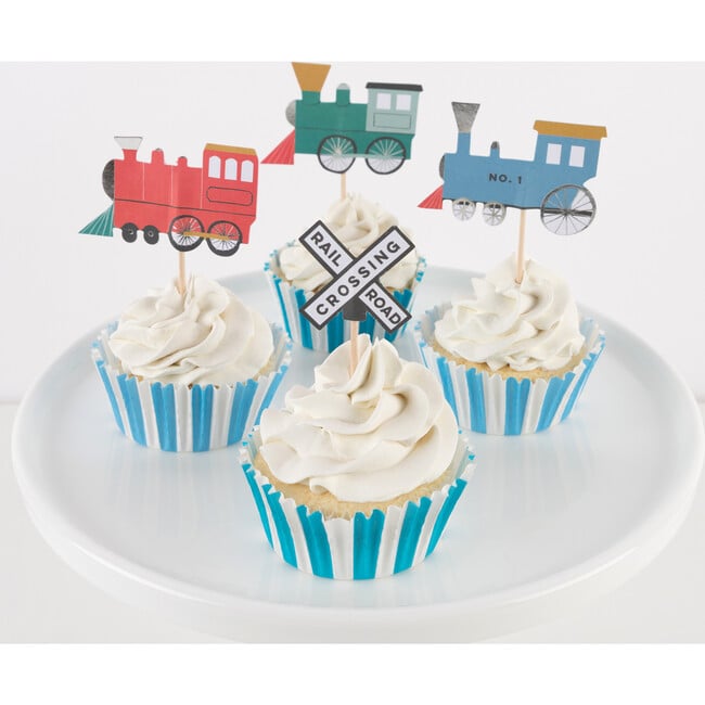 Train Cupcake Kit - Party Accessories - 3