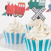 Train Cupcake Kit - Party Accessories - 8